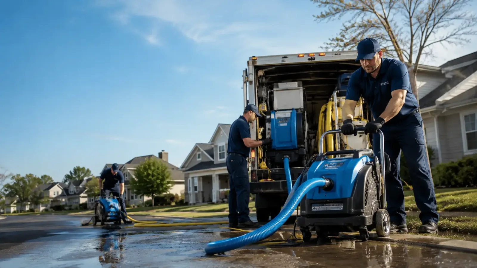Flood Damage Cleanup in Carnegie, OK